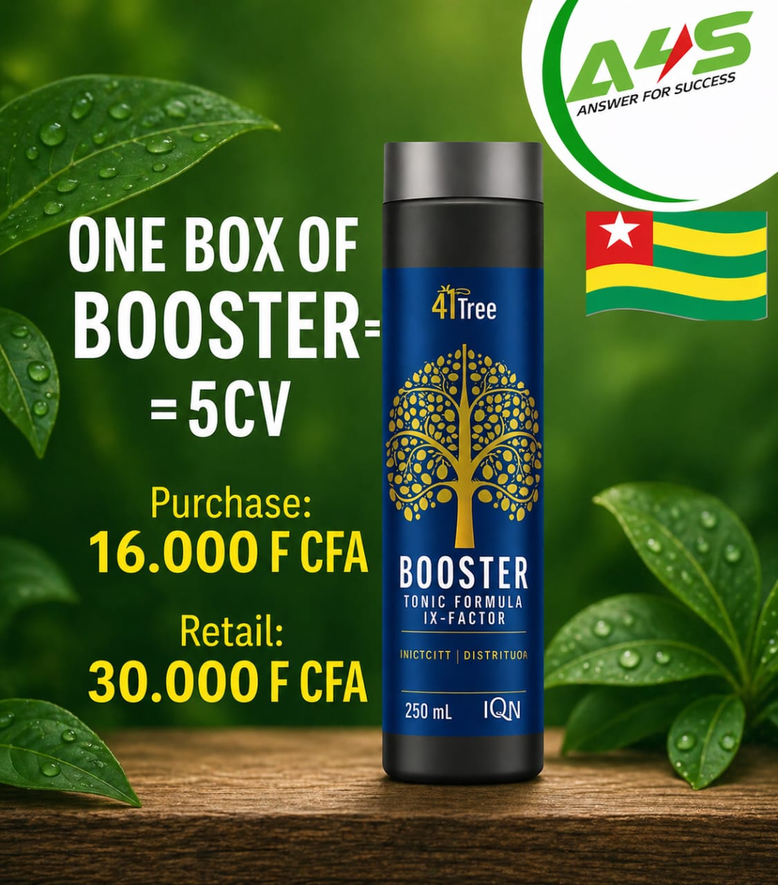 4Tree Booster — Tonique de floraison & fructification A4S